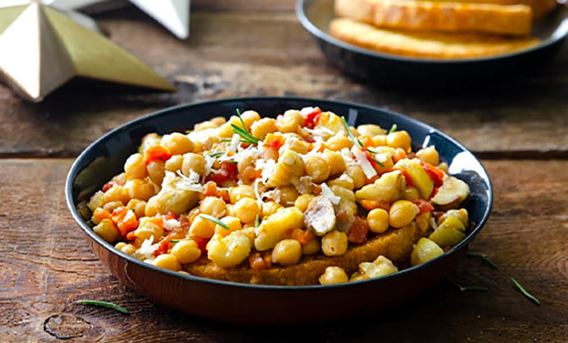 Zuppa ceci e castagne della vigilia