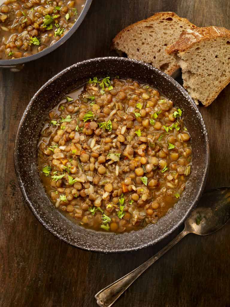 Zuppa di lenticchie per capodanno